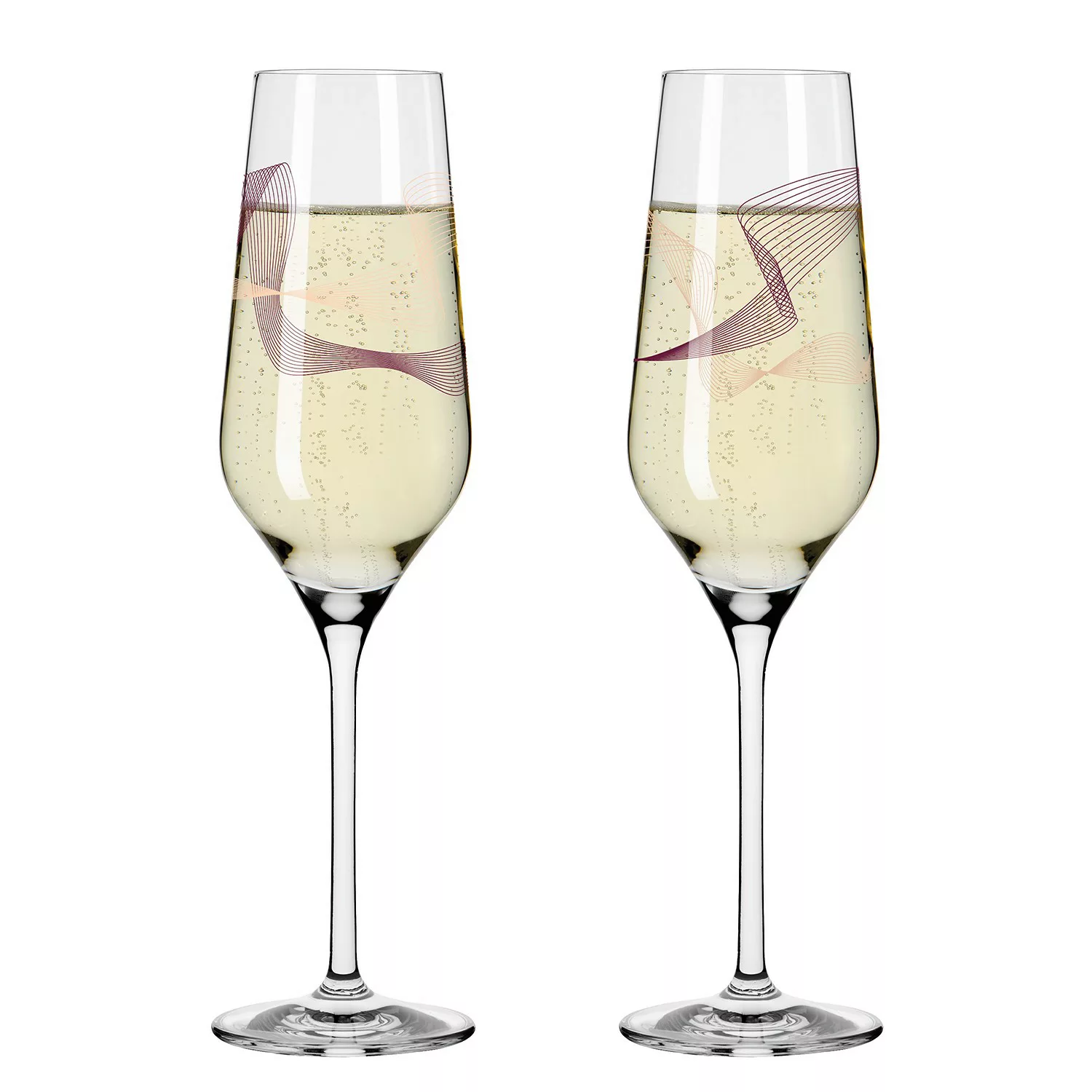 home24 Champagnerglas Kristallwind I (2er-Set) günstig online kaufen