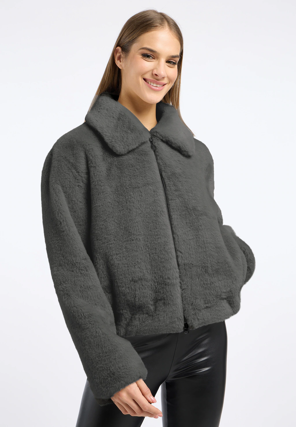 Frieda & Freddies Blouson "Fake Fur Jacket / Xavy" günstig online kaufen