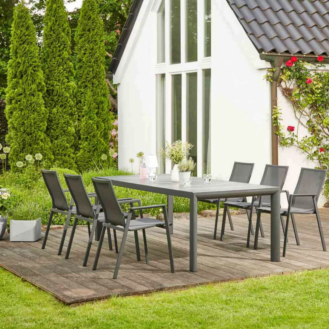 Siena Garden Garten-Essgruppe "Reno", (7 tlg.) günstig online kaufen