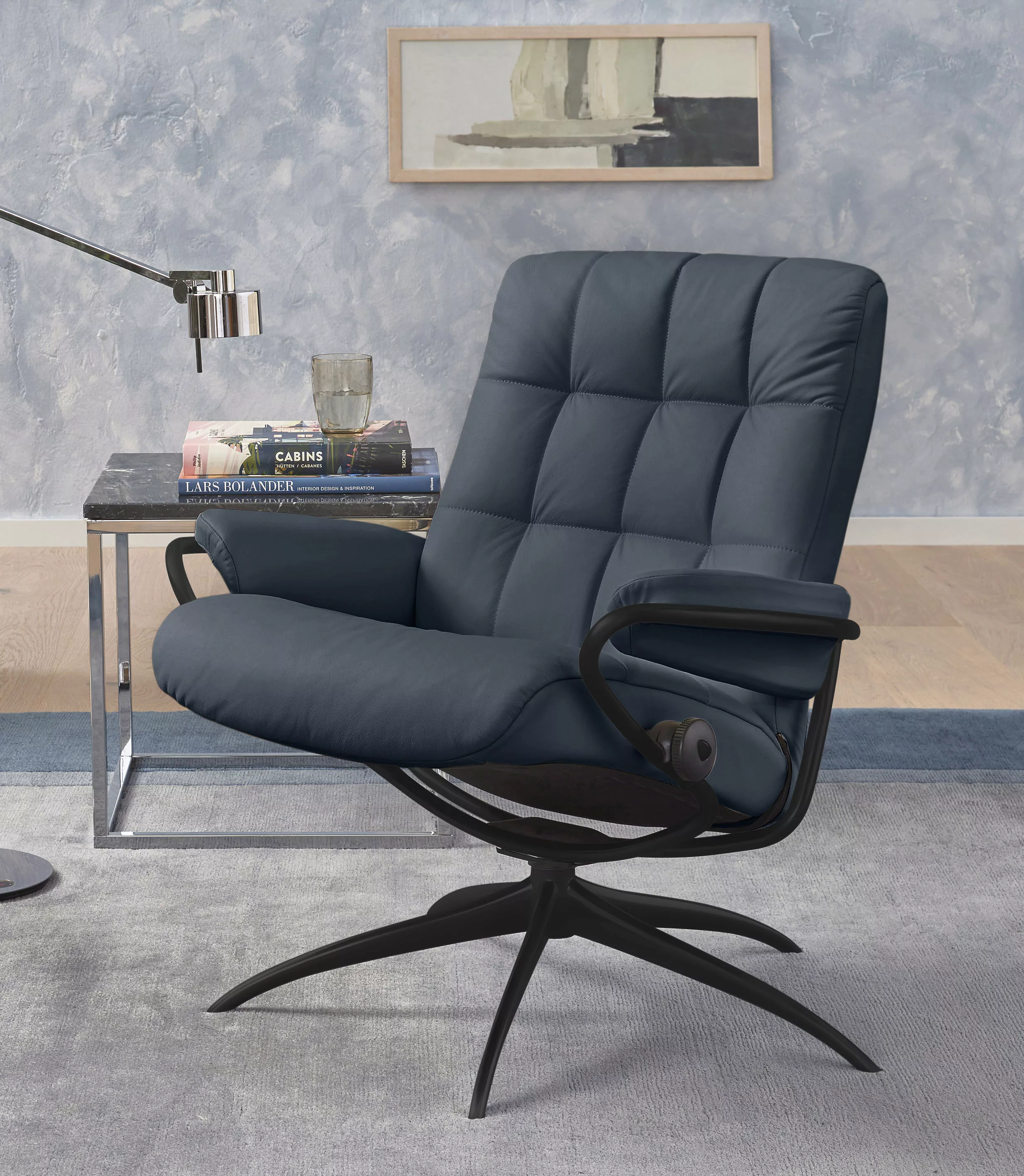 Stressless Relaxsessel "London", Low Back, mit Star Base, Gestell Schwarz günstig online kaufen