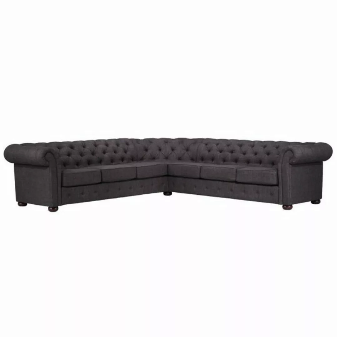 JVmoebel Ecksofa Chesterfield Ecksofa Wohnlandschaft 273x273 cm Sofa, 1 Tei günstig online kaufen