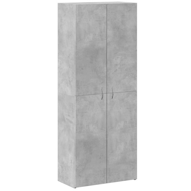 vidaXL Aktenschrank Aktenschrank Büroschrank Betongrau 60x32x153 cm Spanpla günstig online kaufen