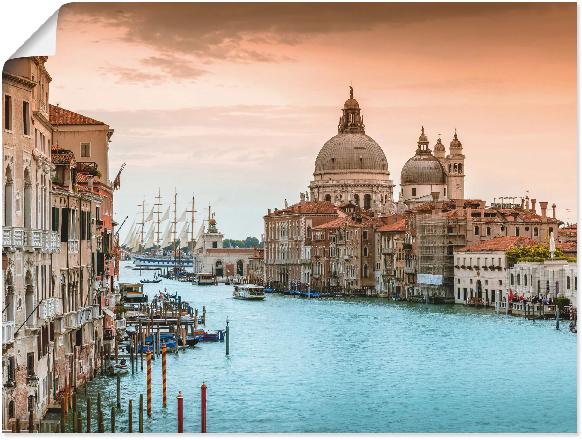 Artland Wandbild "Venedig Canal Grande I", Italien, (1 St.), als Alubild, O günstig online kaufen