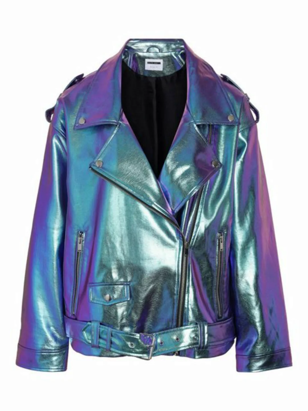 Noisy may Lederjacke PAULINA PAUL (1-St) günstig online kaufen