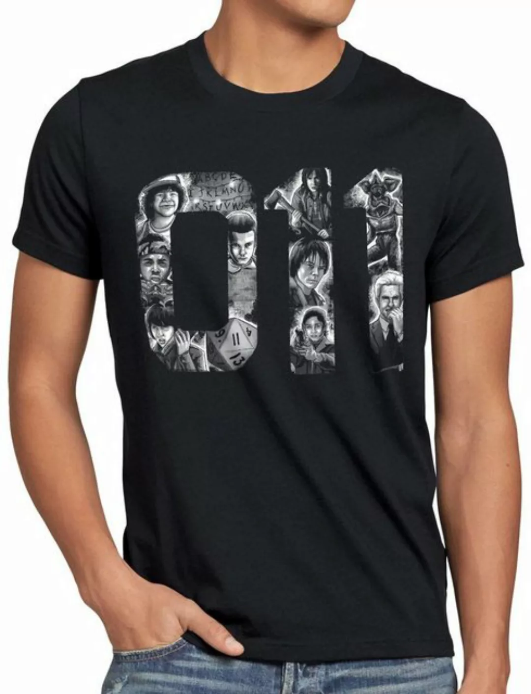 style3 T-Shirt Eleven demogorgon elfie dustin stranger things monster eleve günstig online kaufen