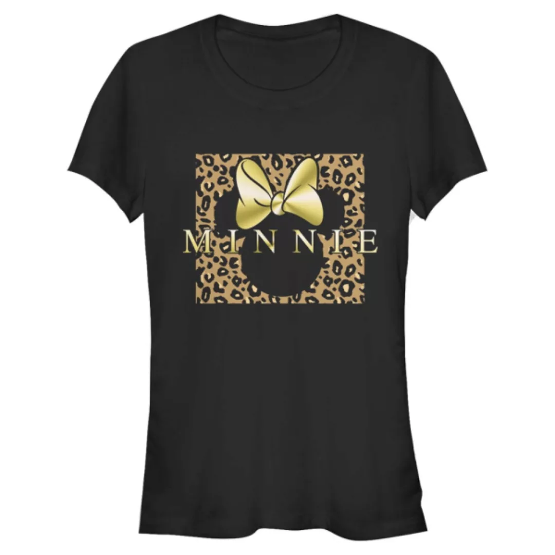 Disney Classics - Micky Maus - Minnie Maus Leopard Square - Frauen T-Shirt günstig online kaufen