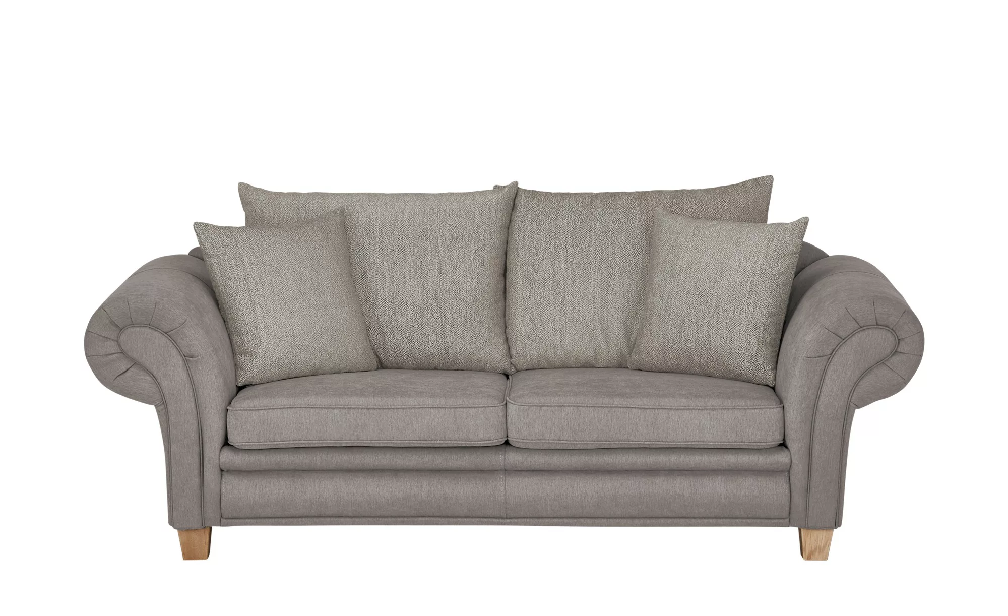 Sofa   Chalet ¦ grau ¦ Maße (cm): B: 218 H: 81 T: 91.0 Polstermöbel > Sofas günstig online kaufen