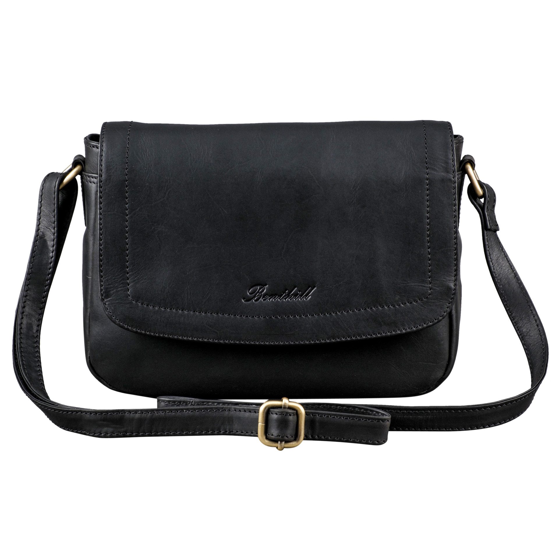 Benthill Umhängetasche Damen Echt Leder Handtasche günstig online kaufen