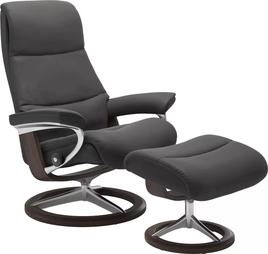 Stressless® Relaxsessel »View«, (Set, Relaxsessel mit Hocker), mit Signatur günstig online kaufen