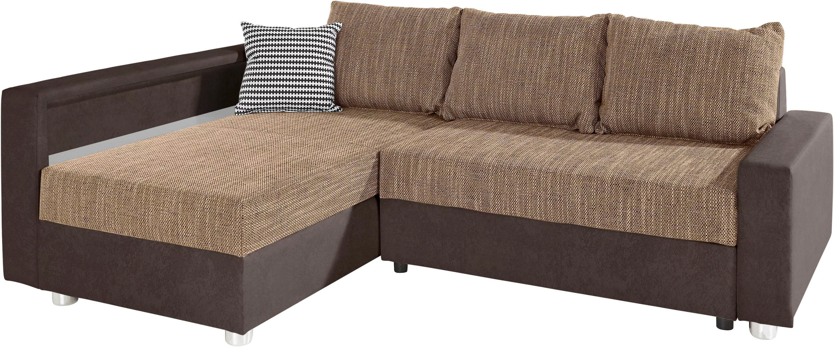 COLLECTION AB Ecksofa »Relax L-Form«, inklusive Bettfunktion, Federkern, wa günstig online kaufen