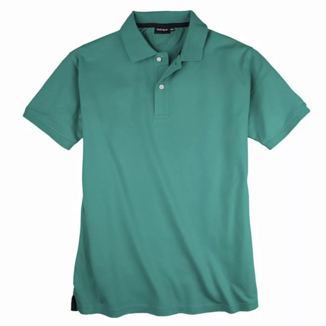 redfield Poloshirt Redfield Basic Stretch-Poloshirt jadegrün XXL günstig online kaufen