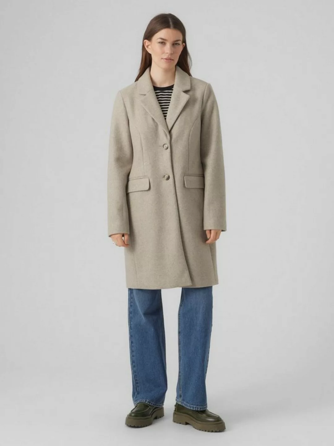 Vero Moda Langmantel VMPOP GIANNA COAT GA BOOS günstig online kaufen