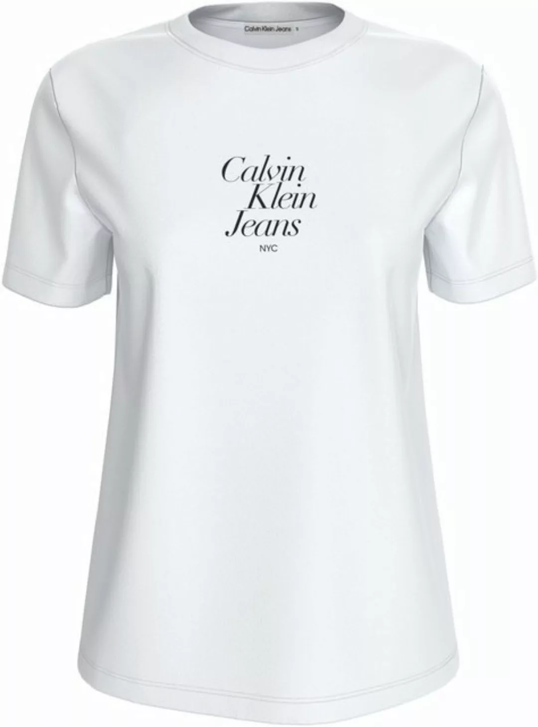 Calvin Klein Jeans T-Shirt FONT GRAPHIC REGULAR TEE mit Logoschriftzug günstig online kaufen