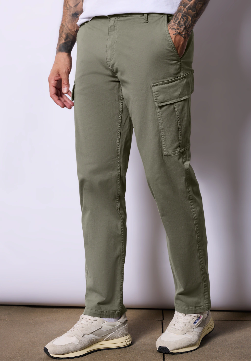 STREET ONE MEN Cargohose, Middle Waist günstig online kaufen