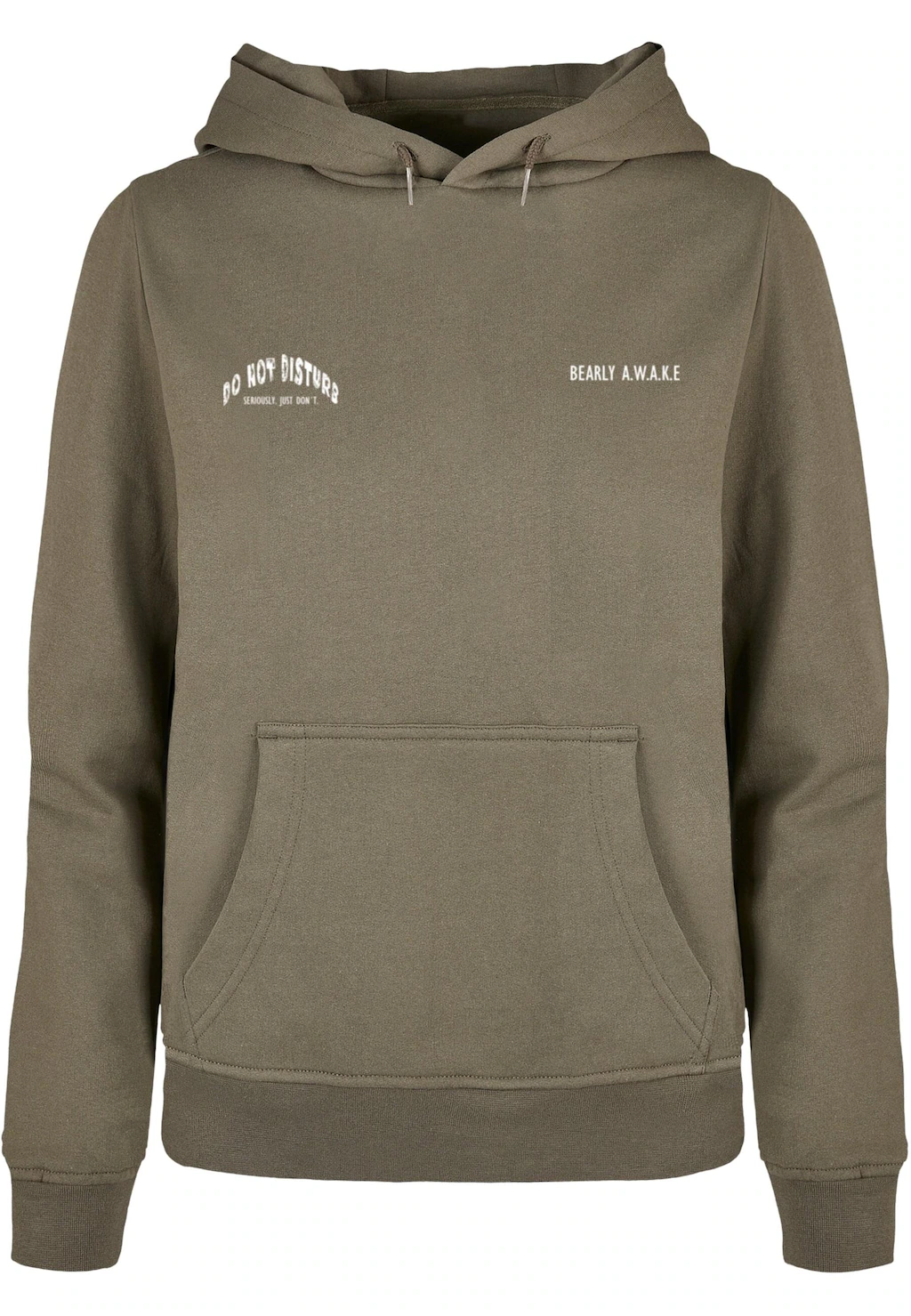 Merchcode Kapuzenpullover "Merchcode Damen Ladies Barely Awake Basic Hoody" günstig online kaufen