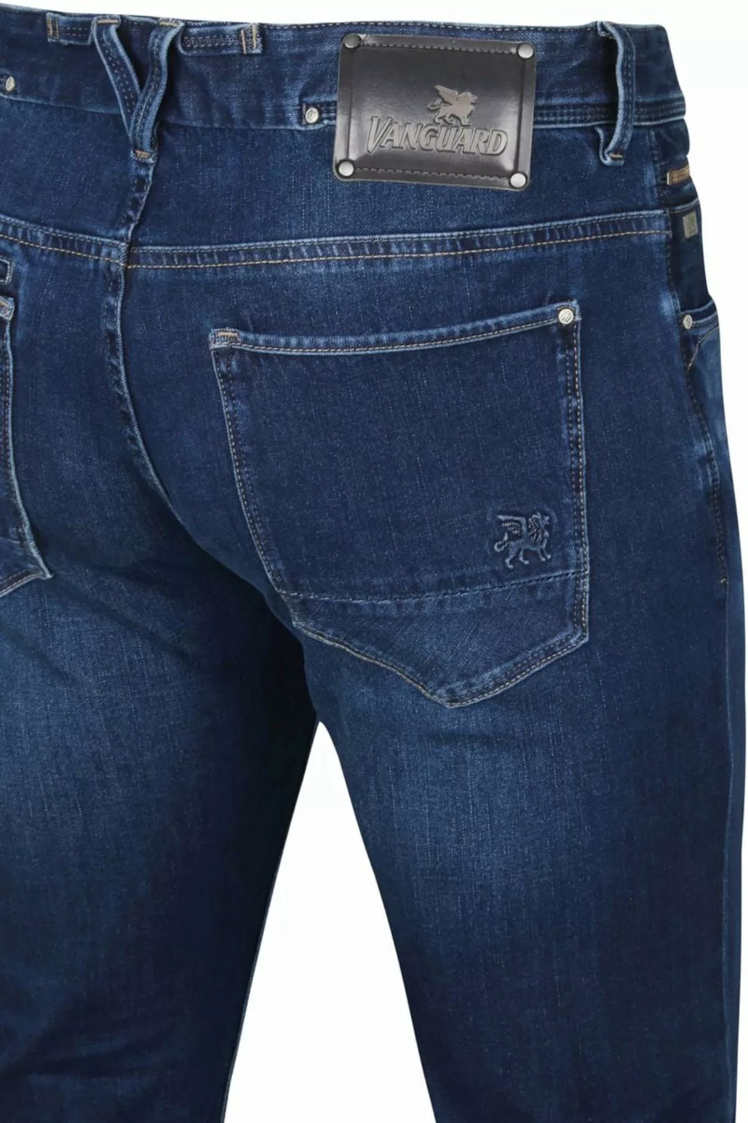 Vanguard V850 Rider Jeans Stretch Denim Blau - Größe W 38 - L 36 günstig online kaufen