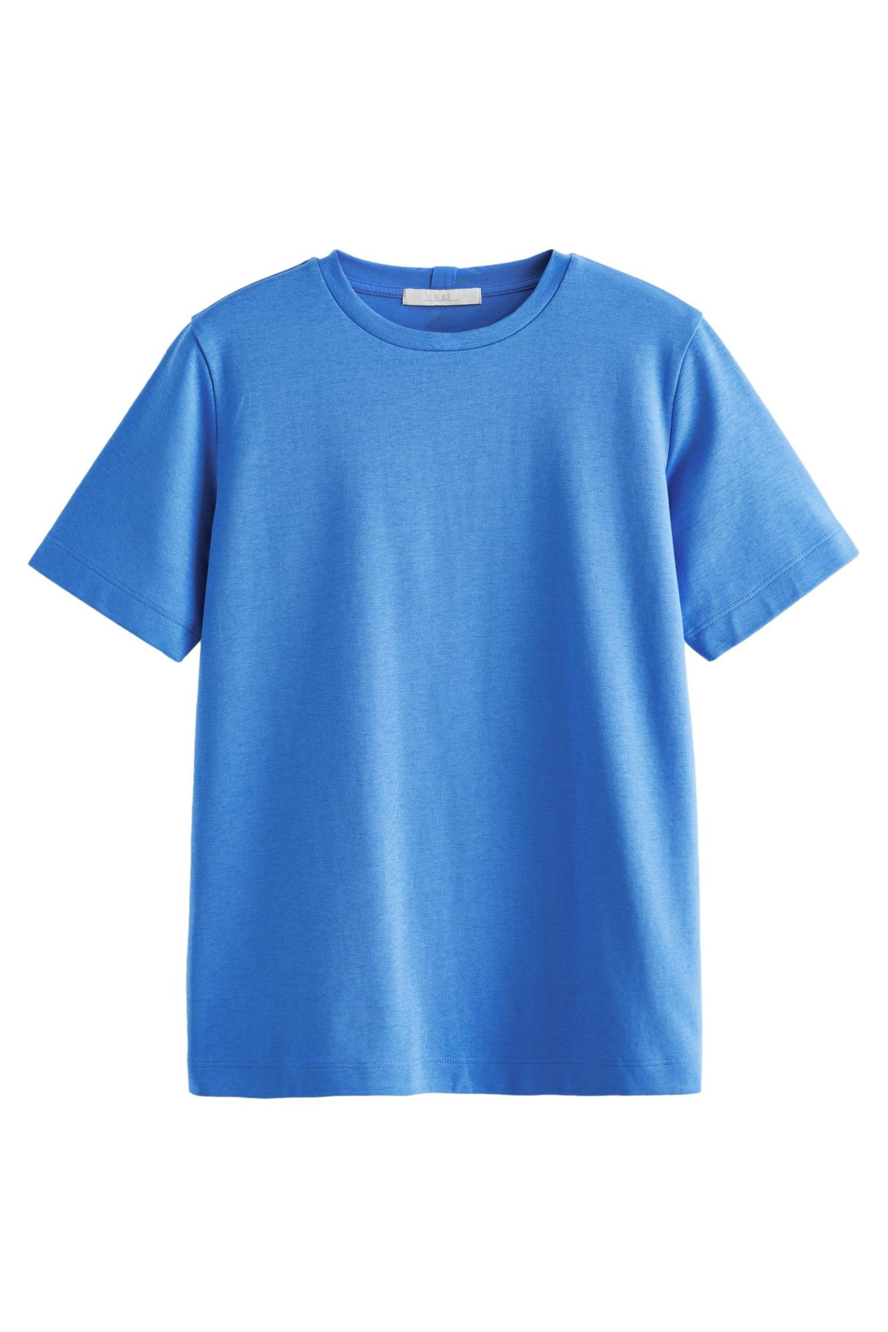Next T-Shirt Schweres T-Shirt mit Rundhalsausschnitt günstig online kaufen