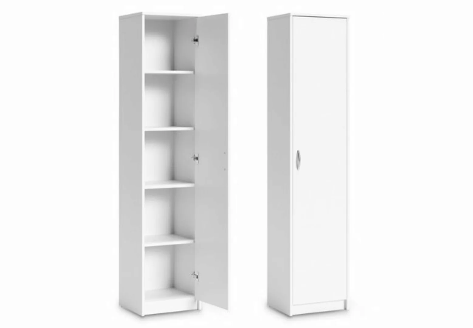 Home Collective Aktenschrank Bücherregal Kleiderschrank Regal 40cm breit 18 günstig online kaufen