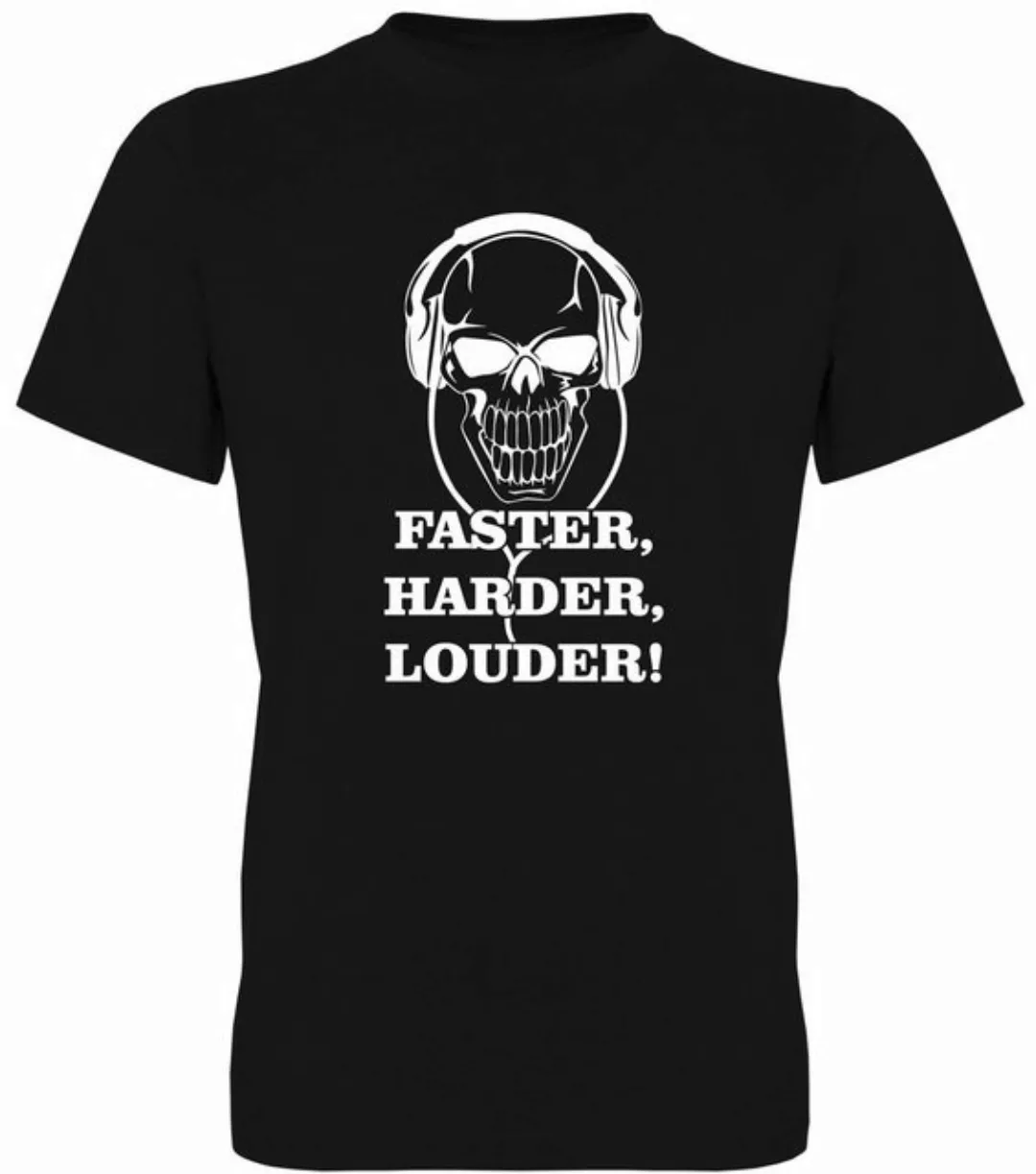 G-graphics T-Shirt Faster, Harder, Louder Herren T-Shirt, mit Frontprint, m günstig online kaufen