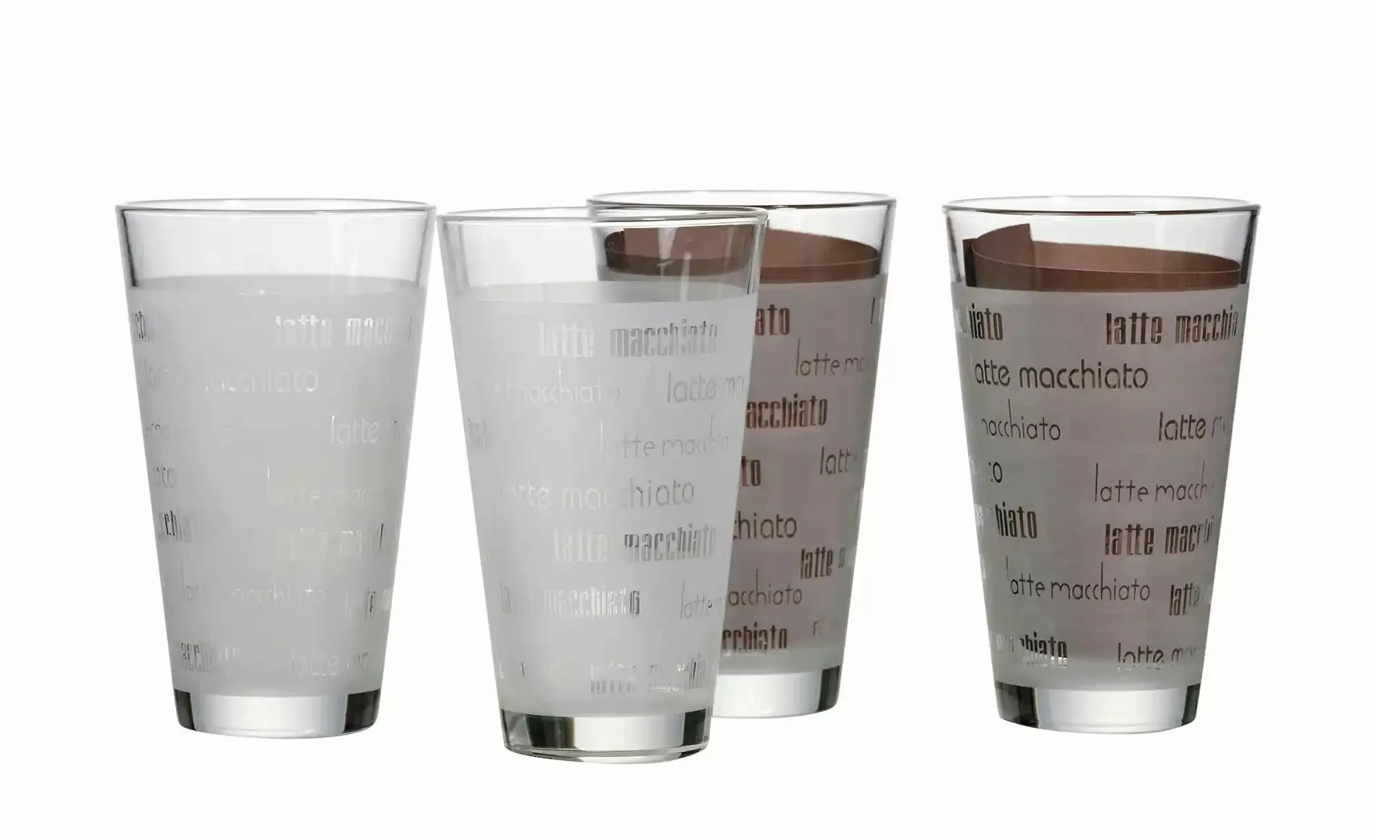 Ritzenhoff & Breker Latte Macchiato Gläserset   ¦ transparent/klar ¦ Glas ¦ günstig online kaufen