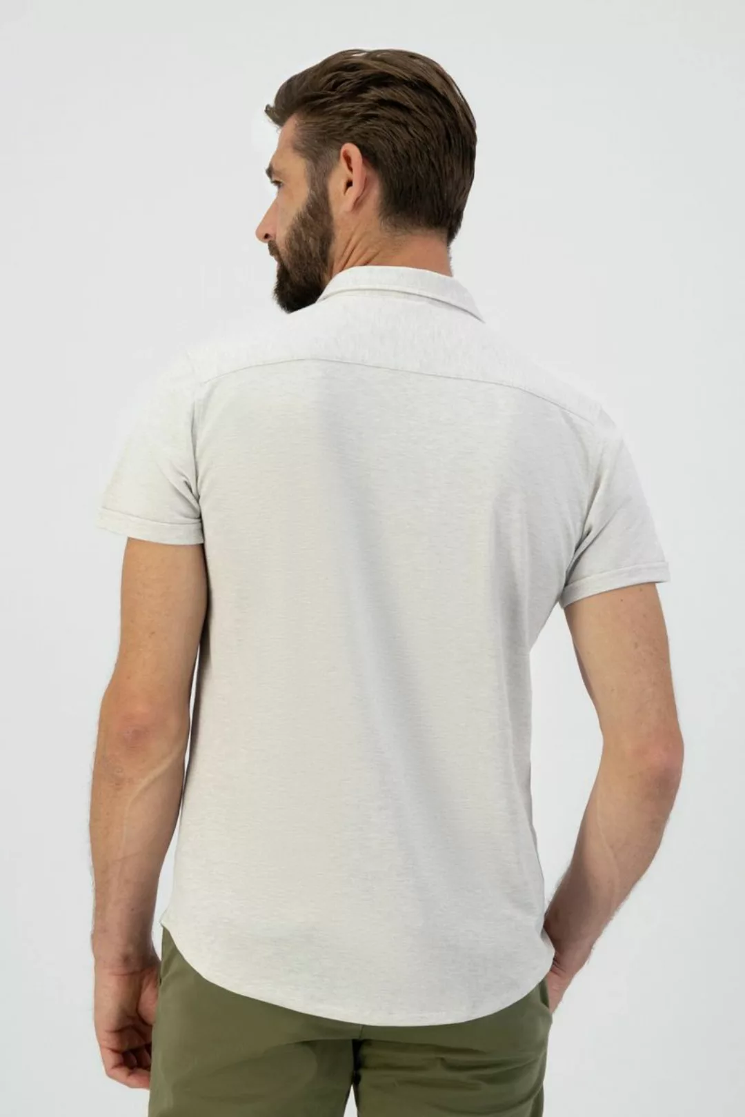 Dstrezzed Short Sleeve Hemd Ecru - Größe XL günstig online kaufen