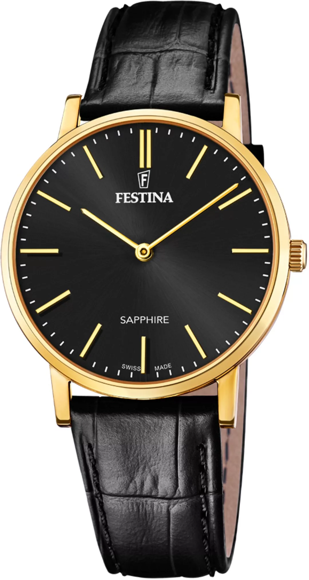Festina Schweizer Uhr »Festina Swiss Made, F20016/3« günstig online kaufen
