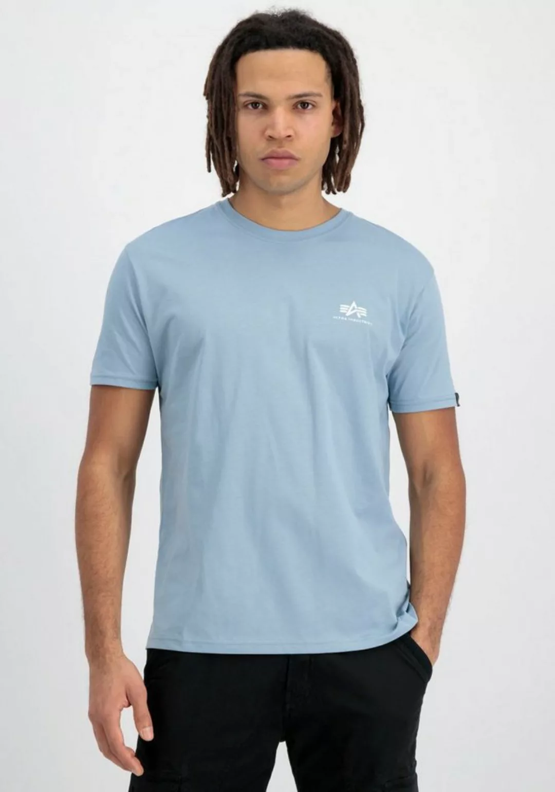 Alpha Industries Rundhalsshirt BASIC T SMALL LOGO günstig online kaufen