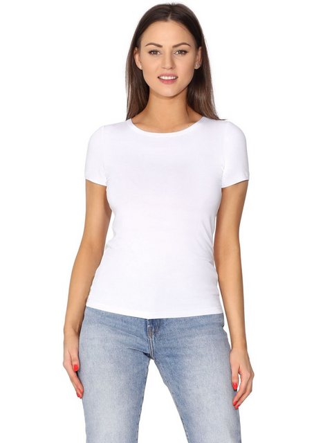 Merry Style T-Shirt Damen T-Shirt Kurzarm MS10-373 (1-tlg) günstig online kaufen