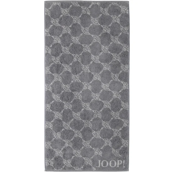 JOOP! Cornflower 1611 - Farbe: Anthrazit - 77 - Handtuch 50x100 cm günstig online kaufen