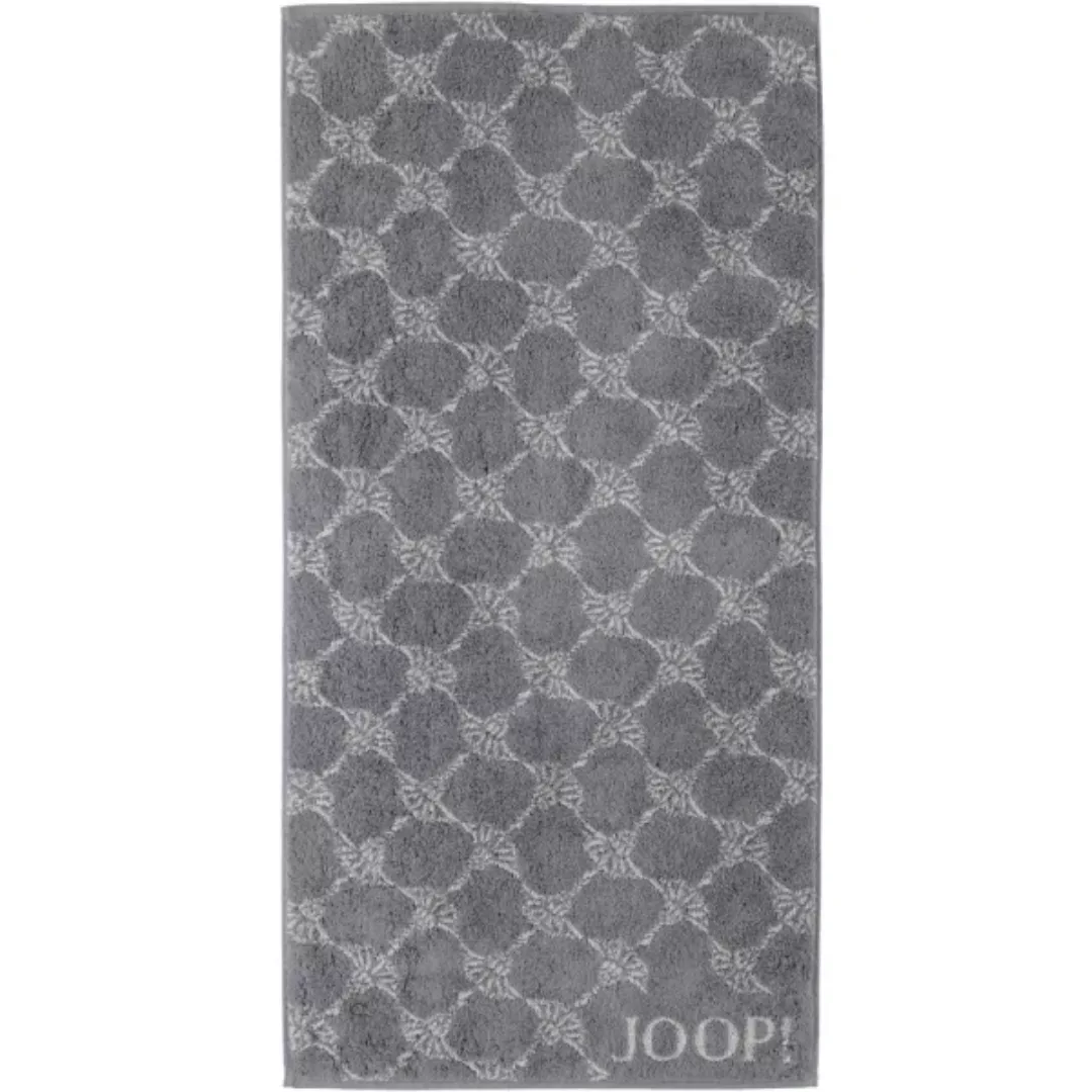 JOOP! Cornflower 1611 - Farbe: Anthrazit - 77 - Handtuch 50x100 cm günstig online kaufen