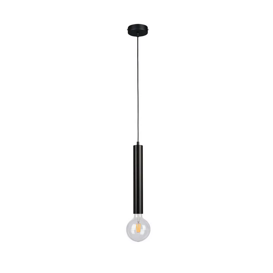 SPOT Light Pendelleuchte 16709104 schwarz Metall H/D: ca. 35x10 cm E27 1 Br günstig online kaufen