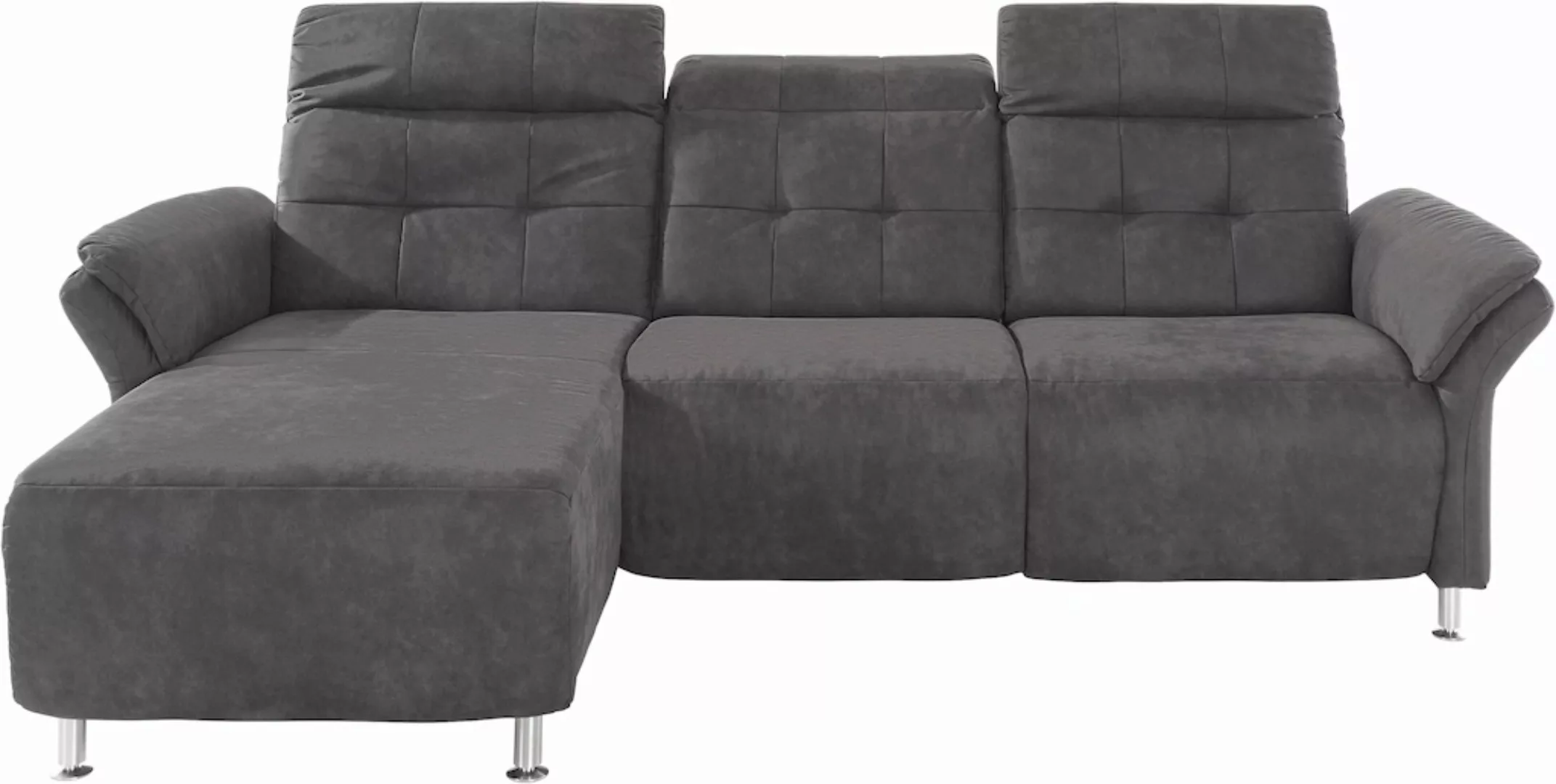 Places of Style Ecksofa "Manhattan L-Form", 2 Sitze mit elektrischer Relaxf günstig online kaufen