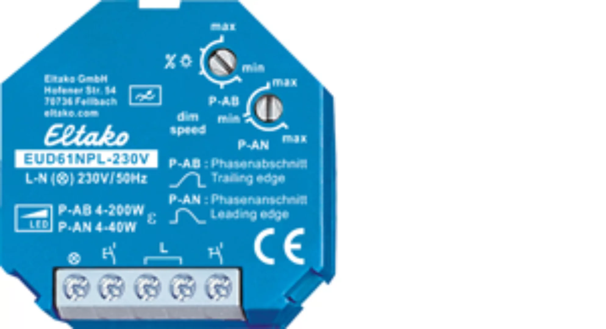 Eltako Universal-Dimmschalter Mindestlast nur 4W EUD61NPL-230V günstig online kaufen