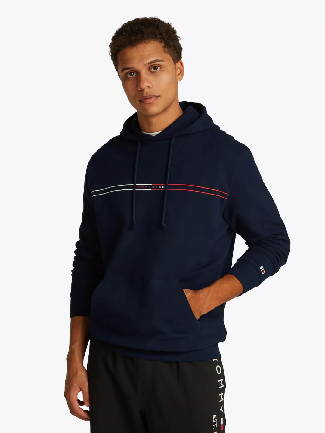 Tommy Jeans Plus Hoodie "TJM REG ENTRY GRAPHIC HOODIE EXT", Mit Rundhalsaus günstig online kaufen