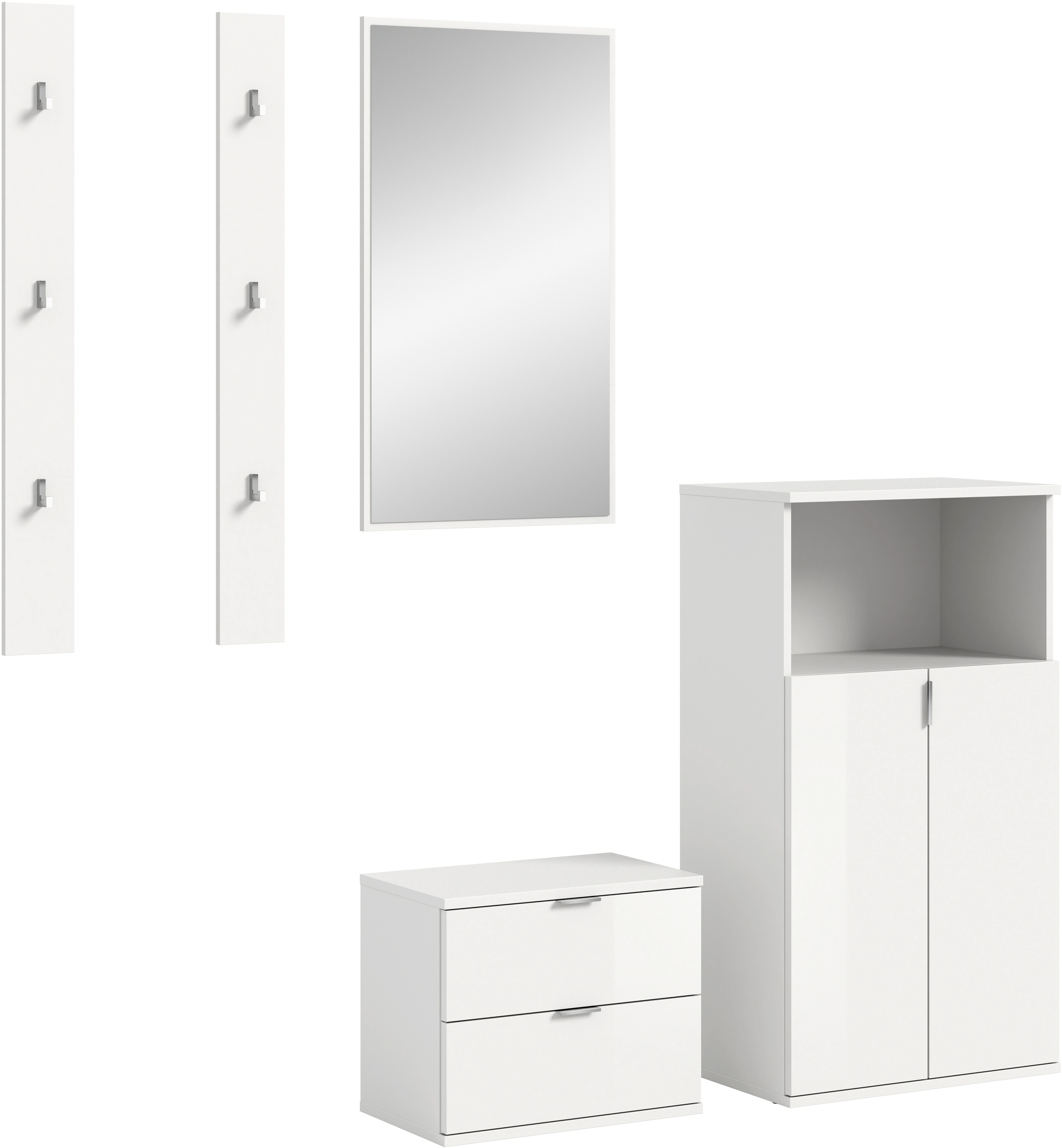 INOSIGN Garderoben-Set "Trondheim, Garderobenset 4-tlg. Breite 176 cm,", (4 günstig online kaufen