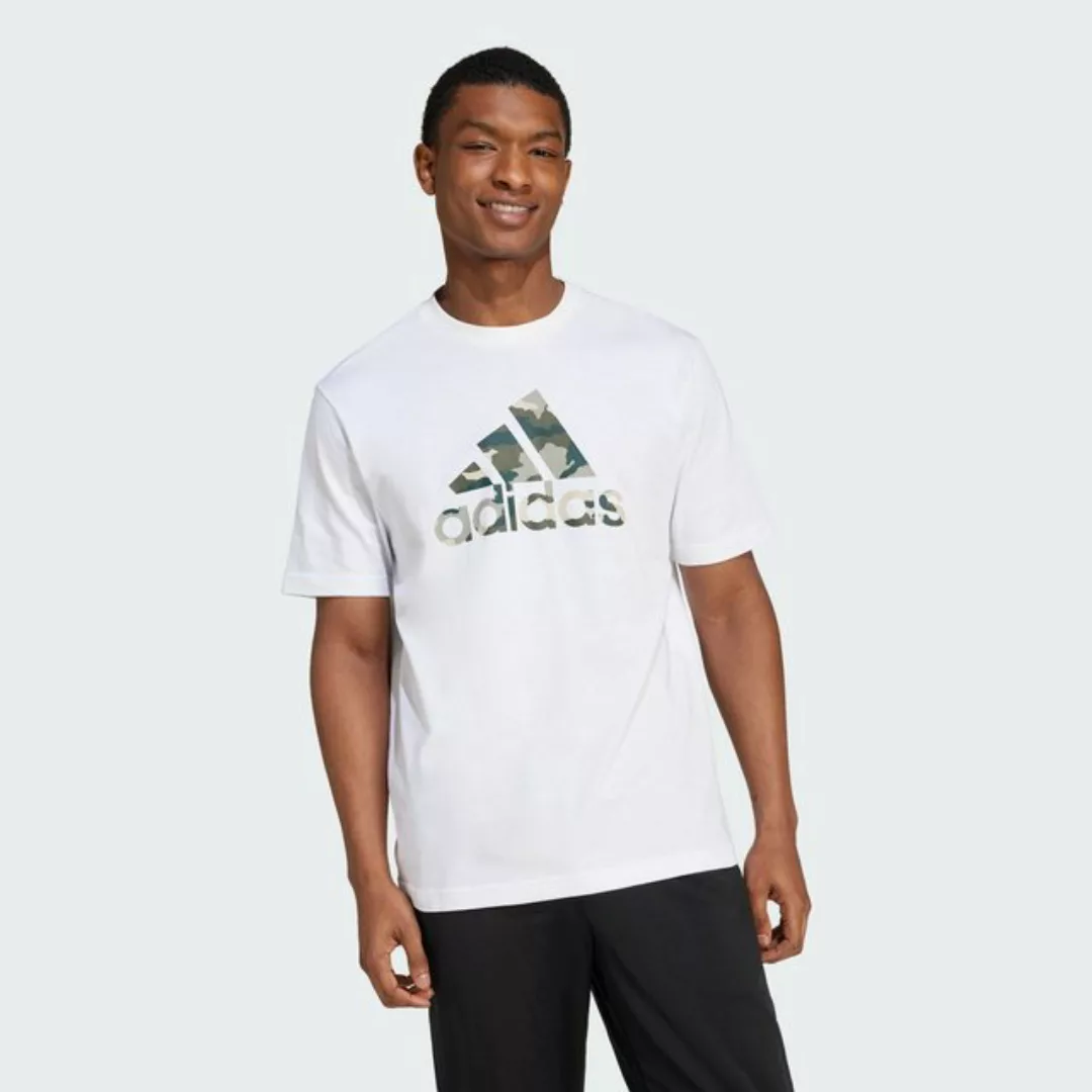 adidas Sportswear T-Shirt CAMO BADGE OF SPORT GRAPHIC T-SHIRT günstig online kaufen