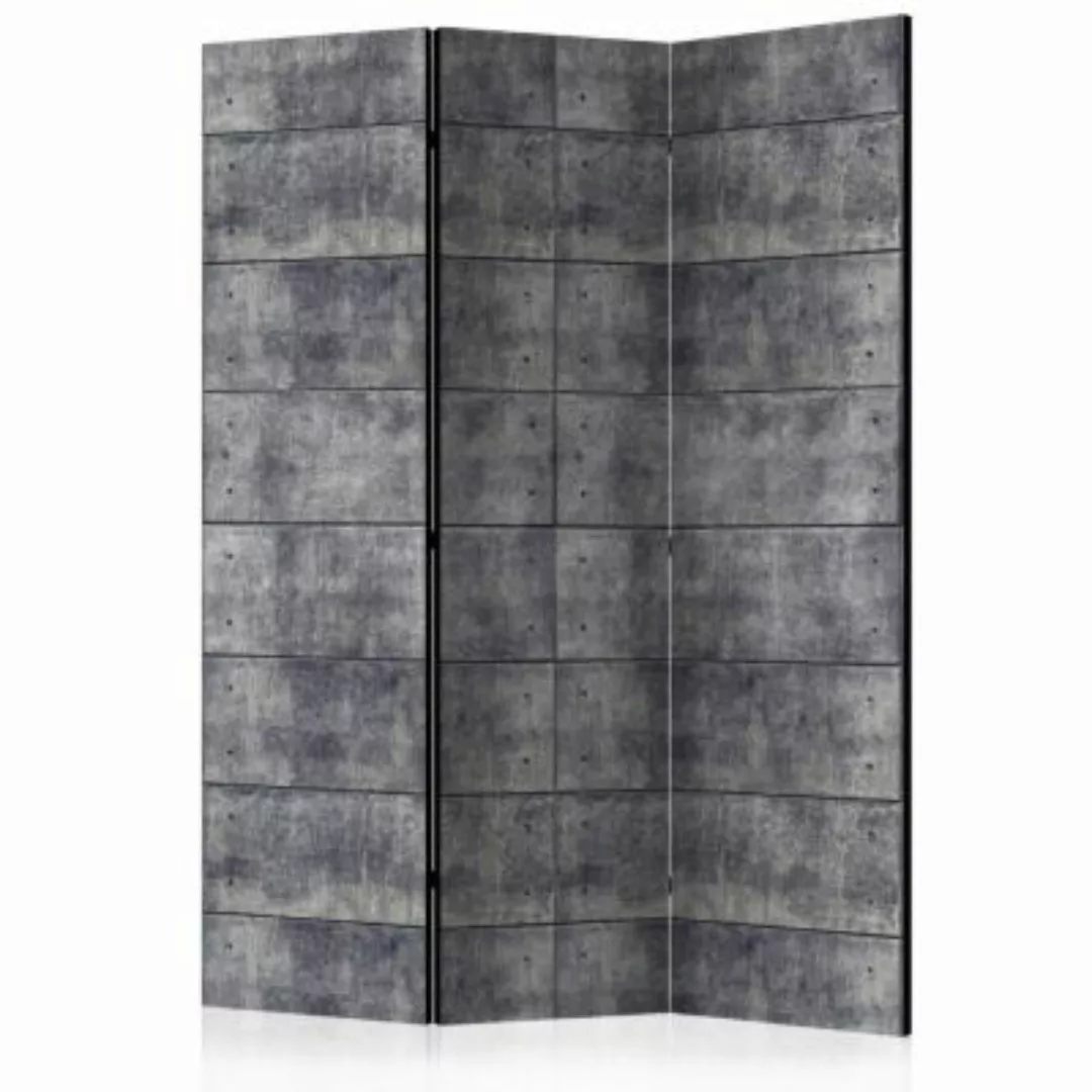 artgeist Paravent Concrete Fortress [Room Dividers] grau Gr. 135 x 172 günstig online kaufen