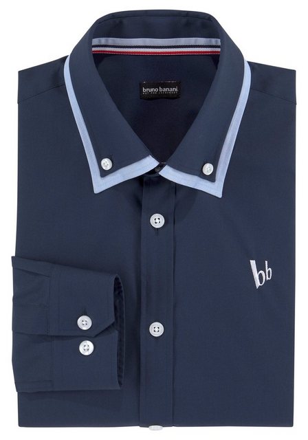 Bruno Banani Langarmhemd Button-down-Kragen, das perfekte Hemd für viele An günstig online kaufen