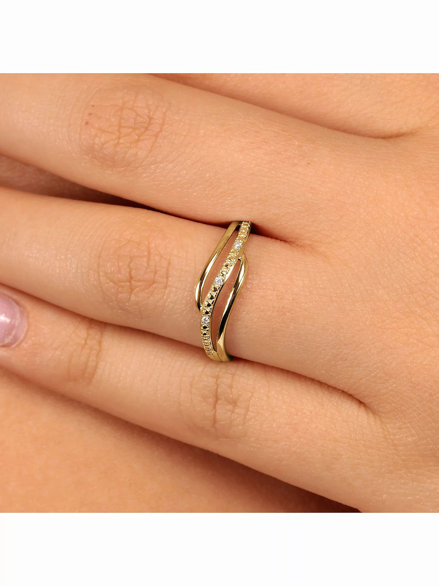 CHRIST Diamantring CHRIST Damen-Damenring 375er Gelbgold günstig online kaufen