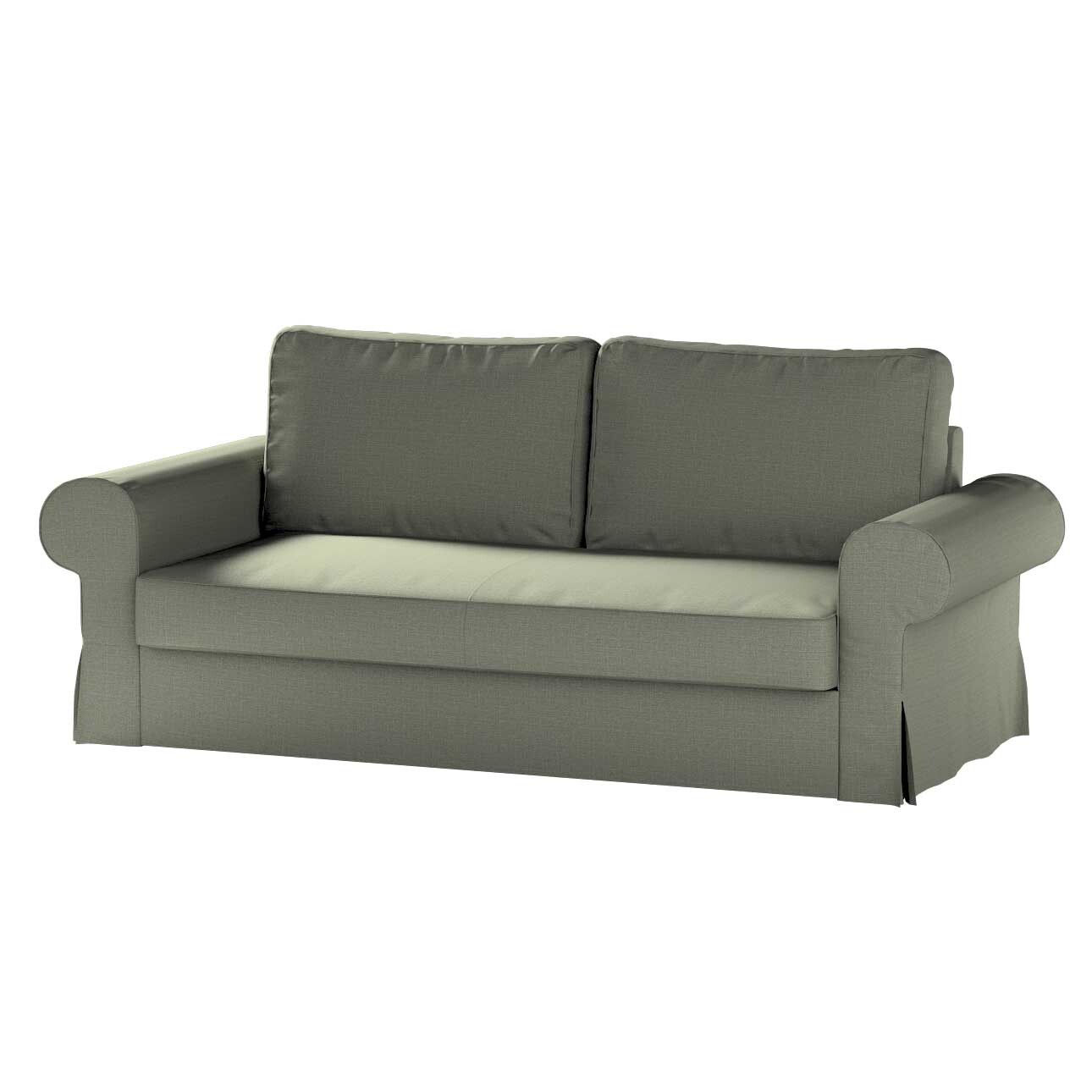 Bezug für Backabro 3-Sitzer Sofa ausklappbar, khaki, Bezug für Backabro 3-S günstig online kaufen