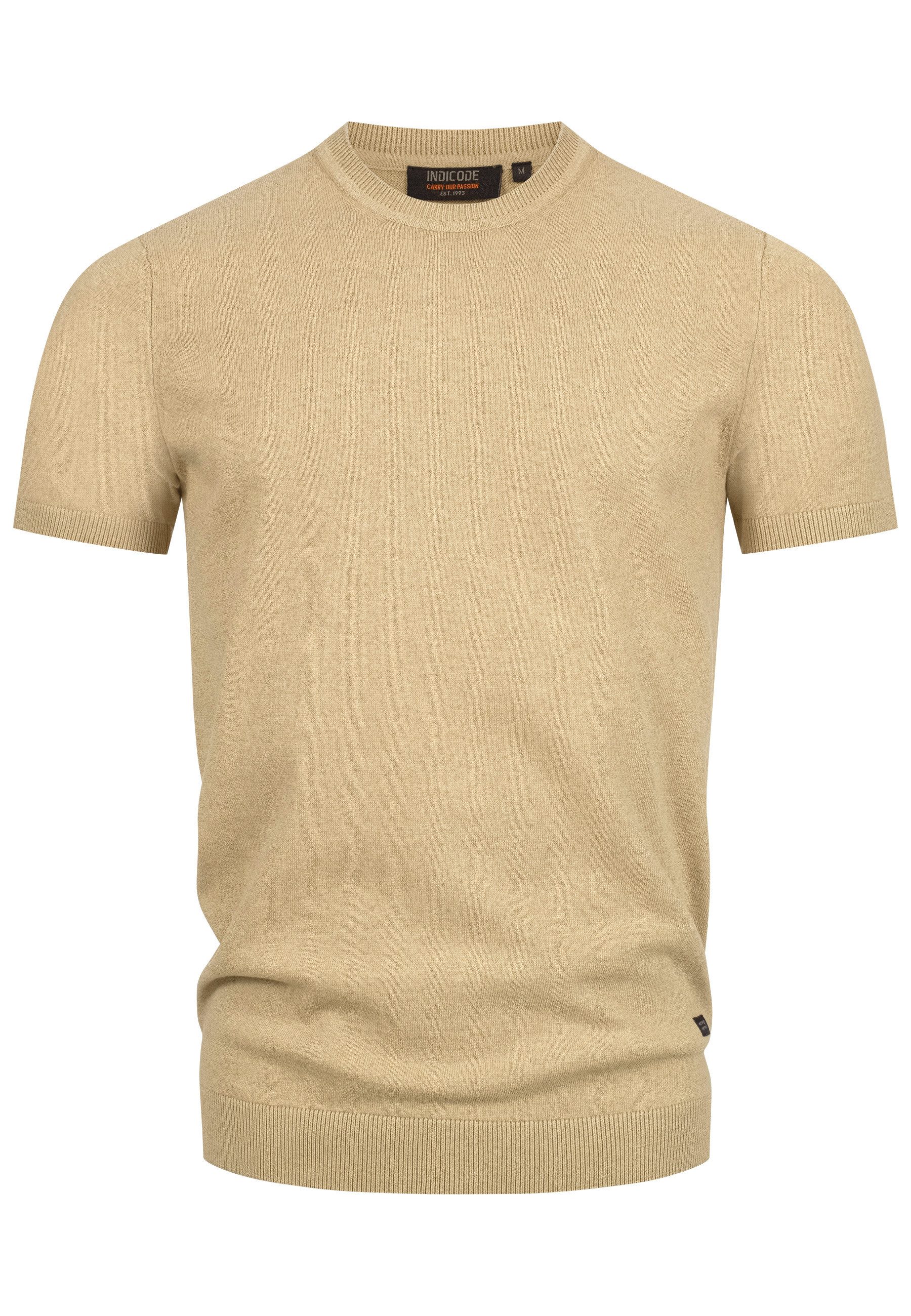 Indicode T-Shirt INVasko T-Shirt Feinstrick mit günstig online kaufen