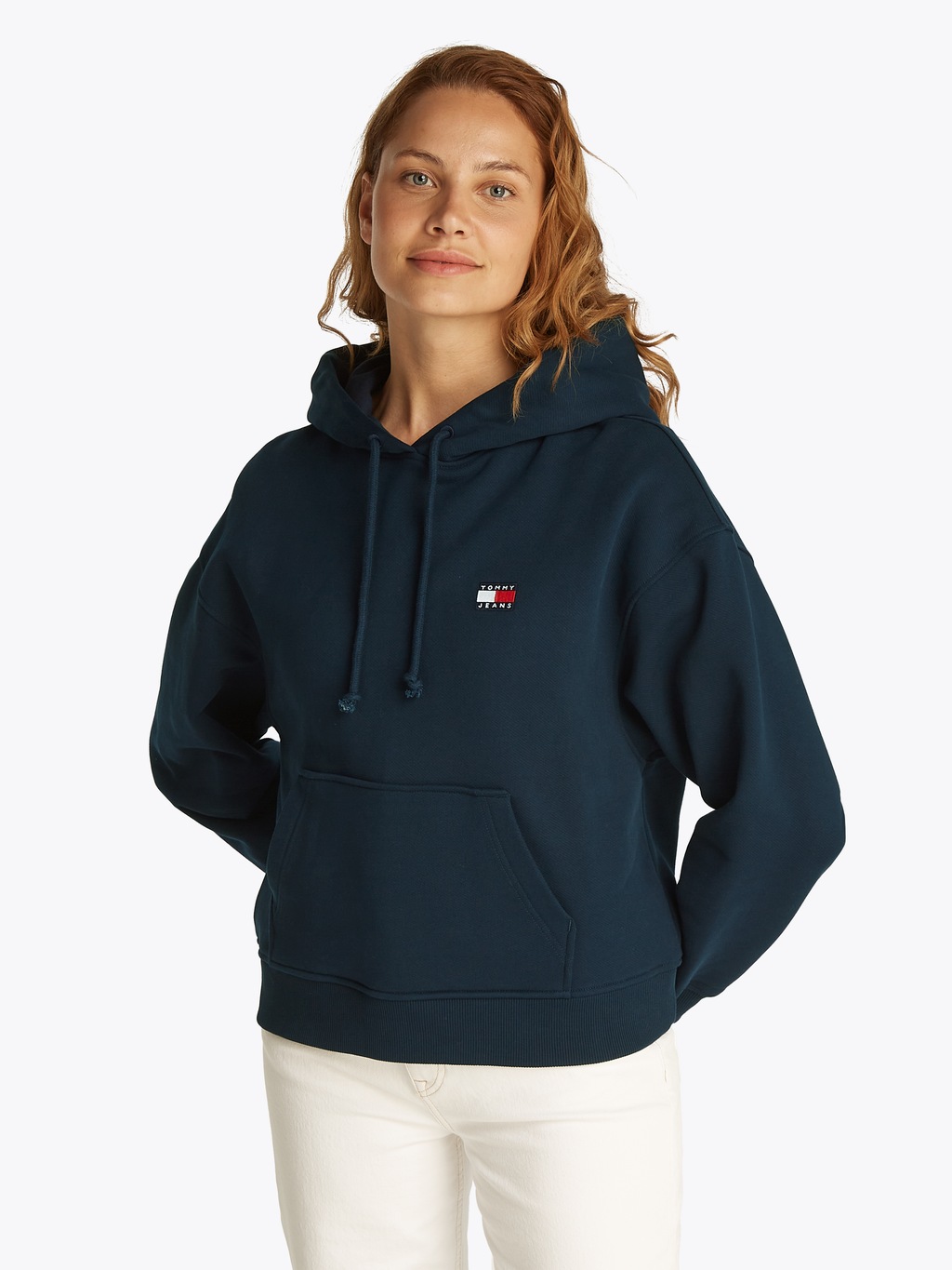 Tommy Jeans Hoodie "TJW BXY BADGE HOODIE EXT", mit Logo-Badge günstig online kaufen