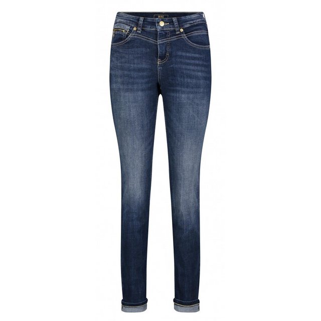 MAC Slim-fit-Jeans MAC Slim Fit mit Saumumschlag in Dark Blue Net Was (1-tl günstig online kaufen