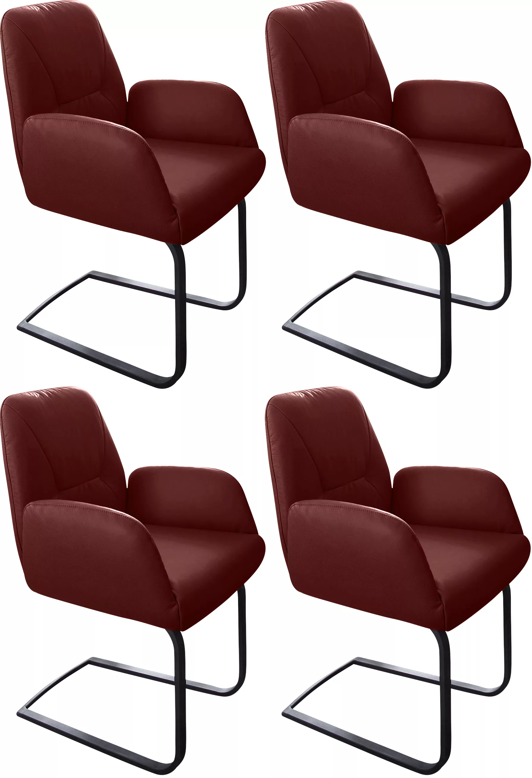 W.SCHILLIG Freischwinger »ole«, (Set), 4 St., Longlife Xtra-Leder Z59, 2er- günstig online kaufen