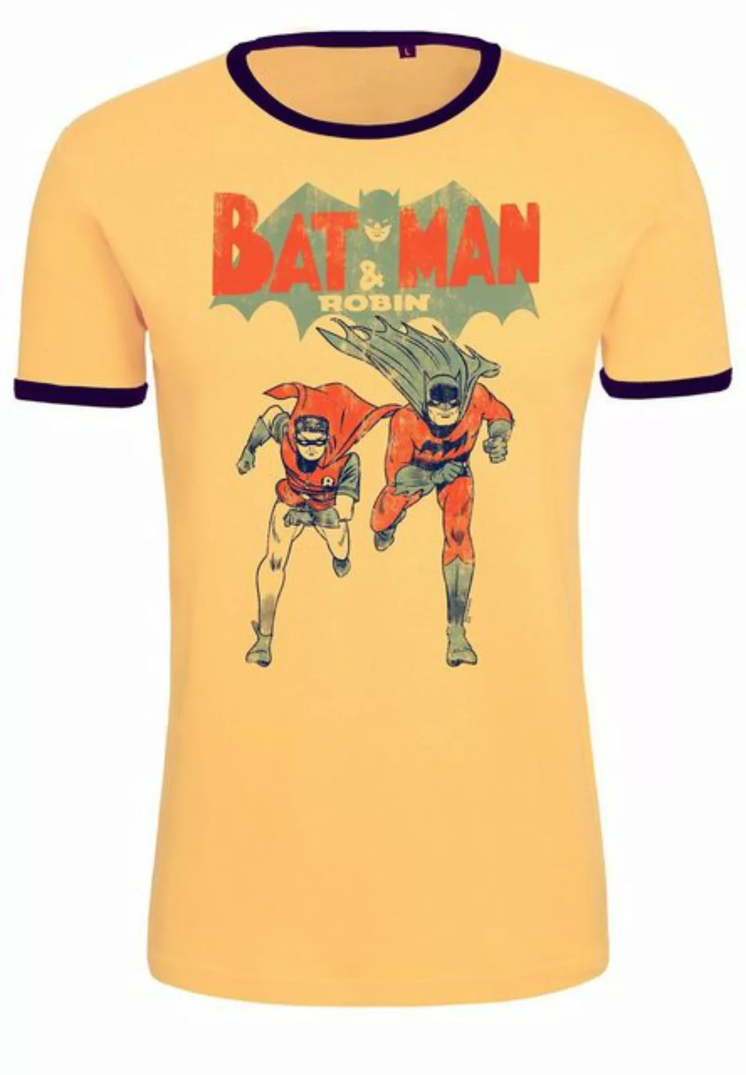 LOGOSHIRT T-Shirt Batman & Robin mit trendigem Superhelden-Print günstig online kaufen