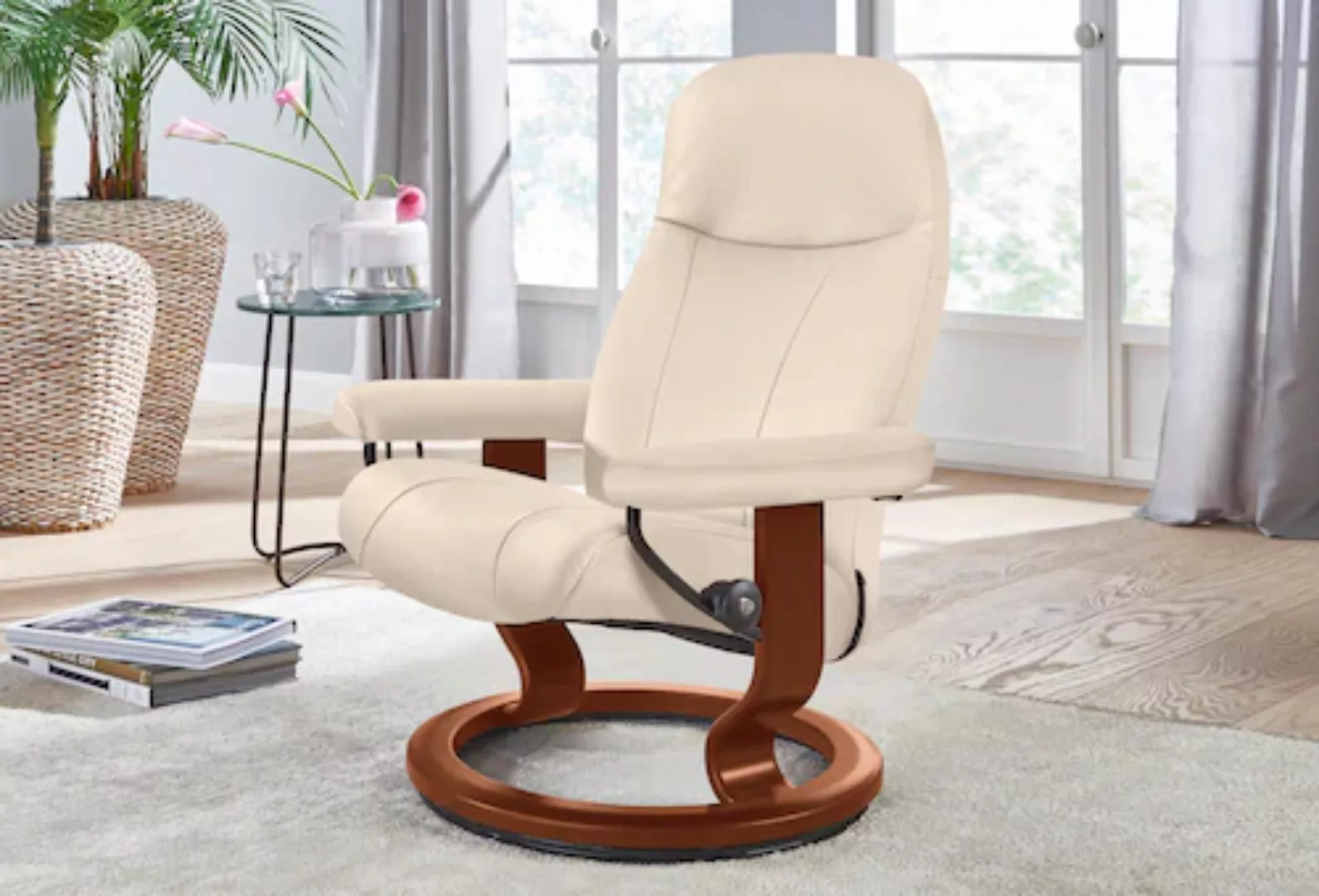 Stressless® Relaxsessel »Garda«, mit Classic Base, Größe L, Gestell Braun günstig online kaufen