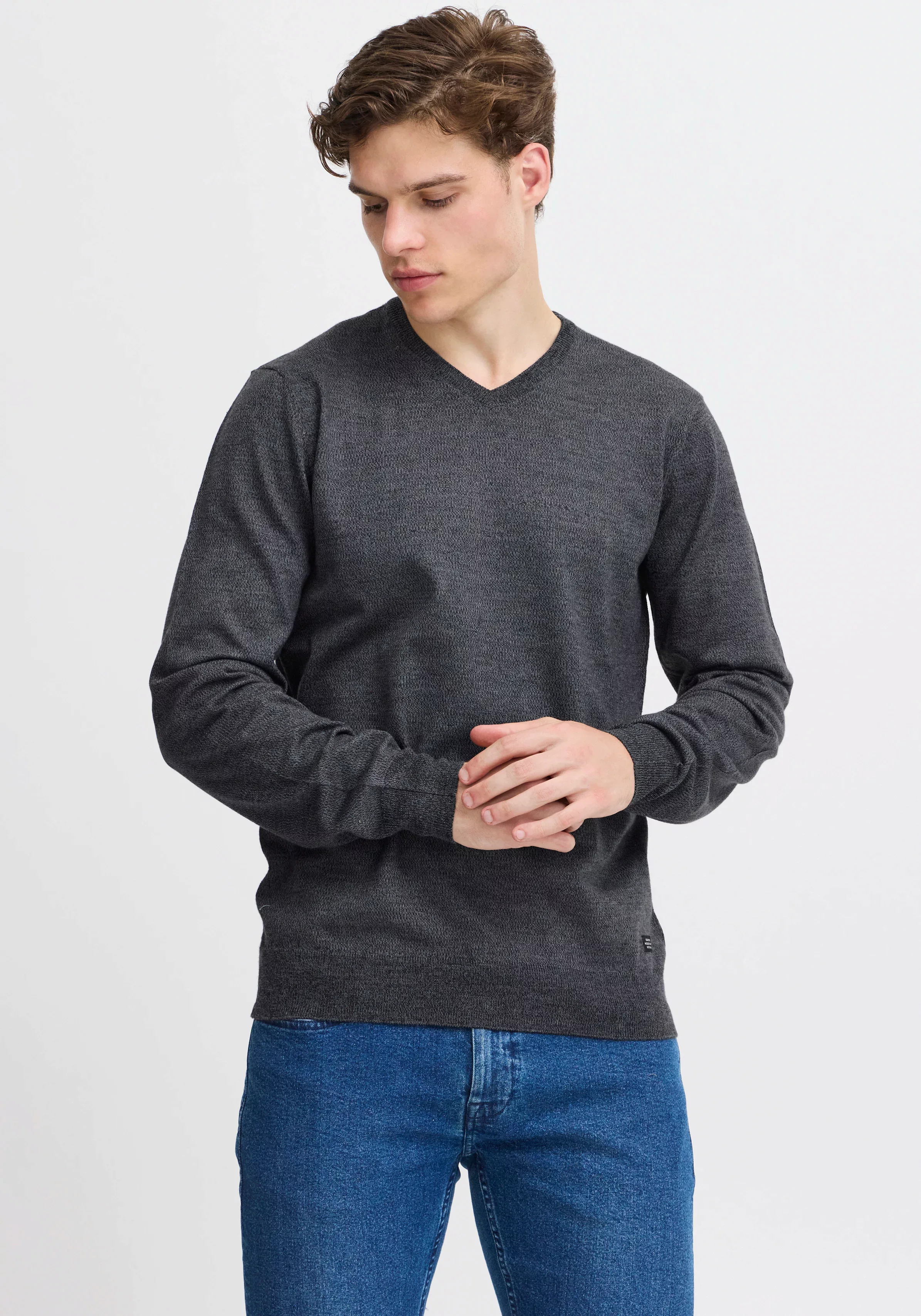 Blend V-Ausschnitt-Pullover "BHBRUTON V-neck" günstig online kaufen