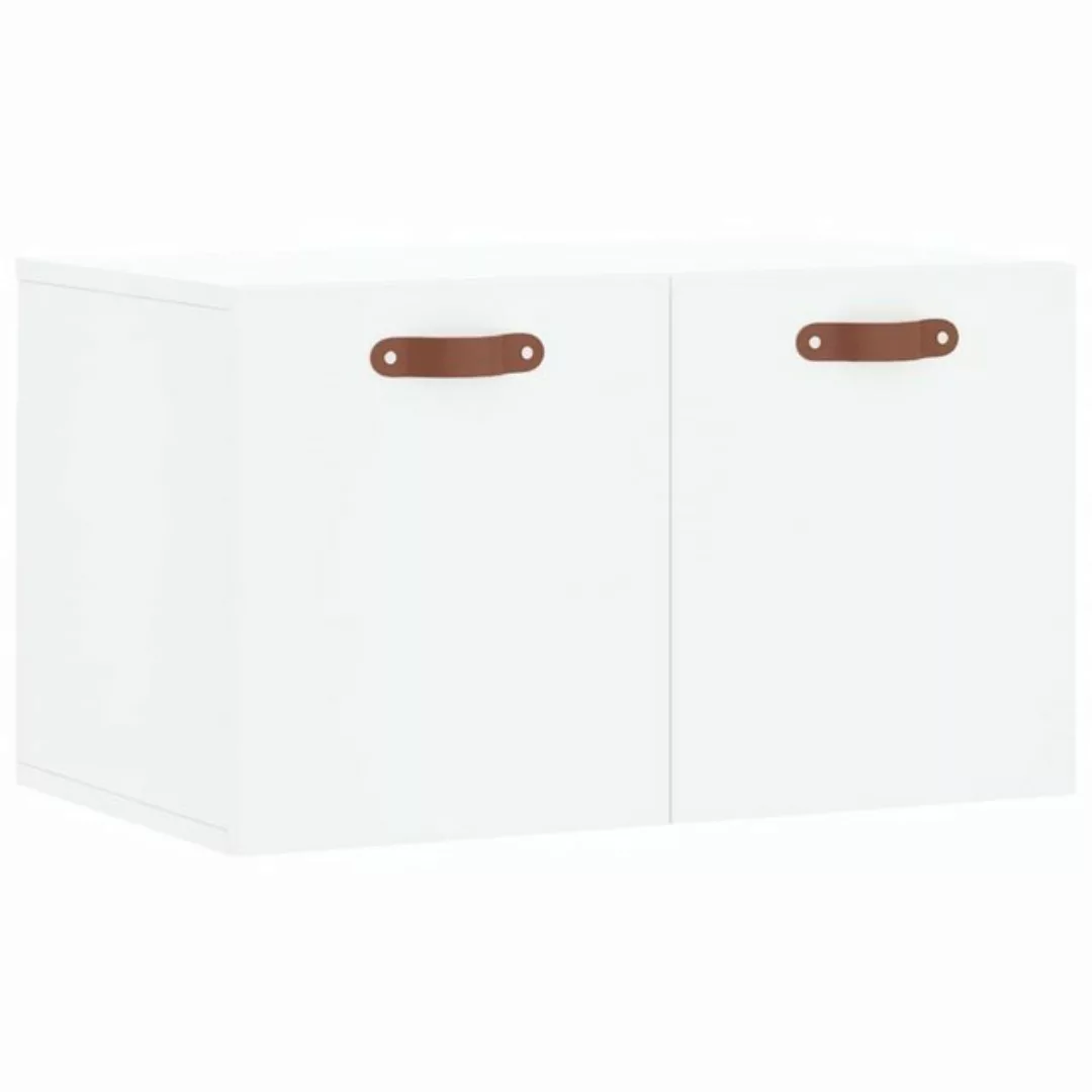 vidaXL Kleiderschrank Wandschrank Weiß 60x36,5x35 cm Holzwerkstoff günstig online kaufen