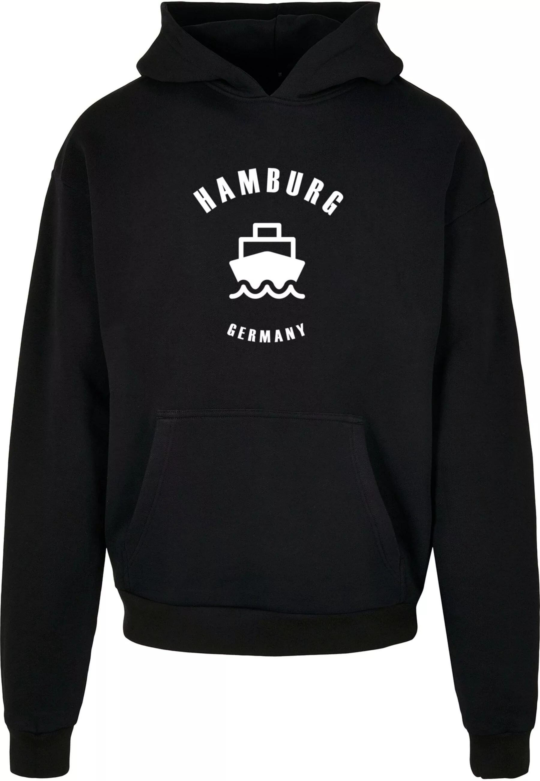 Merchcode Kapuzensweatshirt "Merchcode Herren Hamburg X Ultra Heavy Hoody" günstig online kaufen