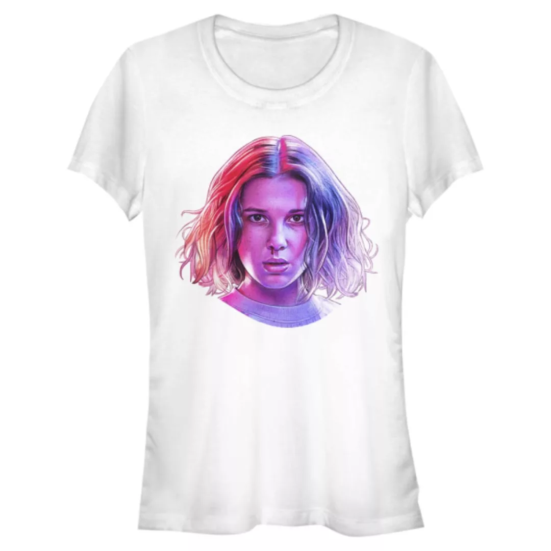 Netflix - Stranger Things - Eleven Big Face - Frauen T-Shirt günstig online kaufen
